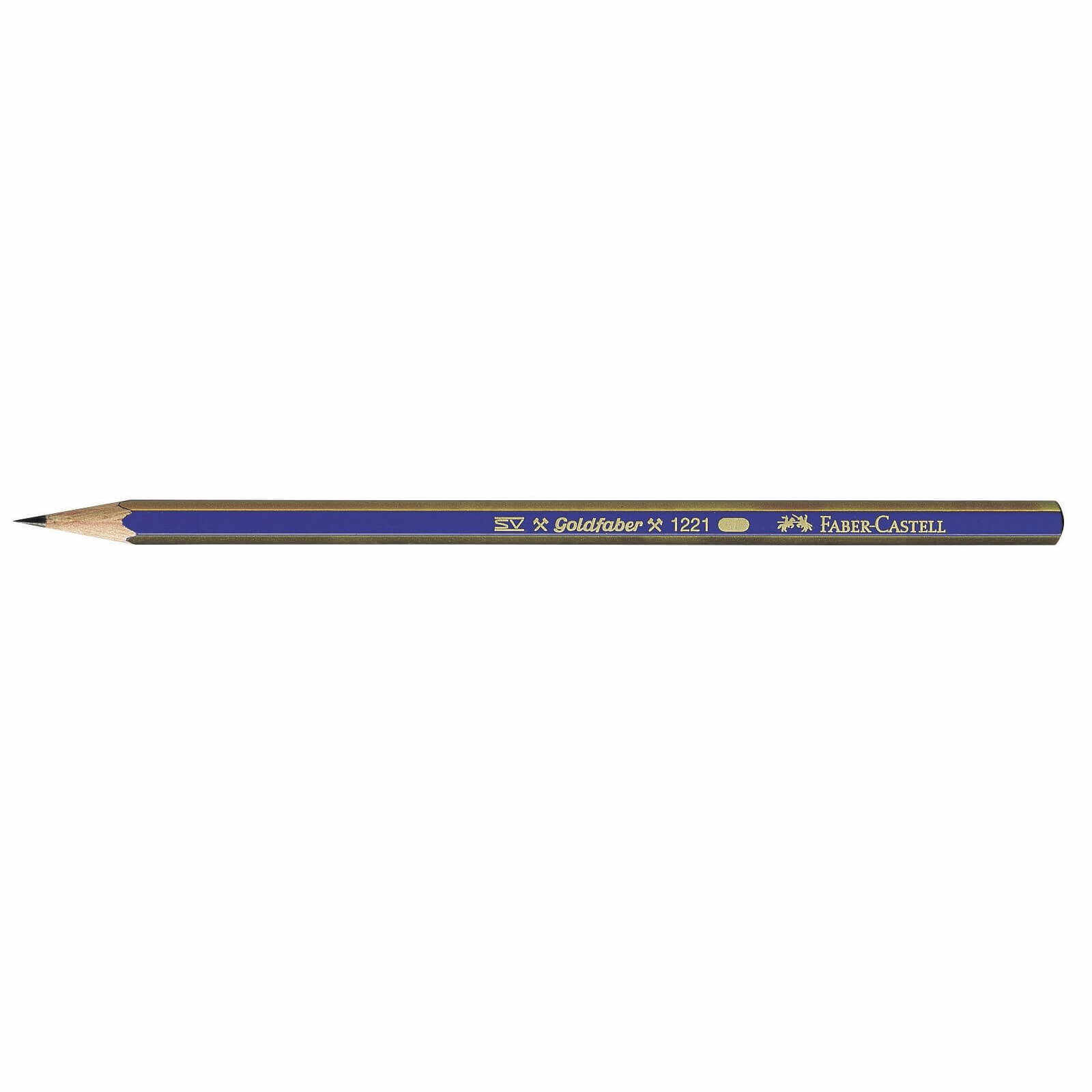 Creion grafit Goldfaber fara guma - 4B