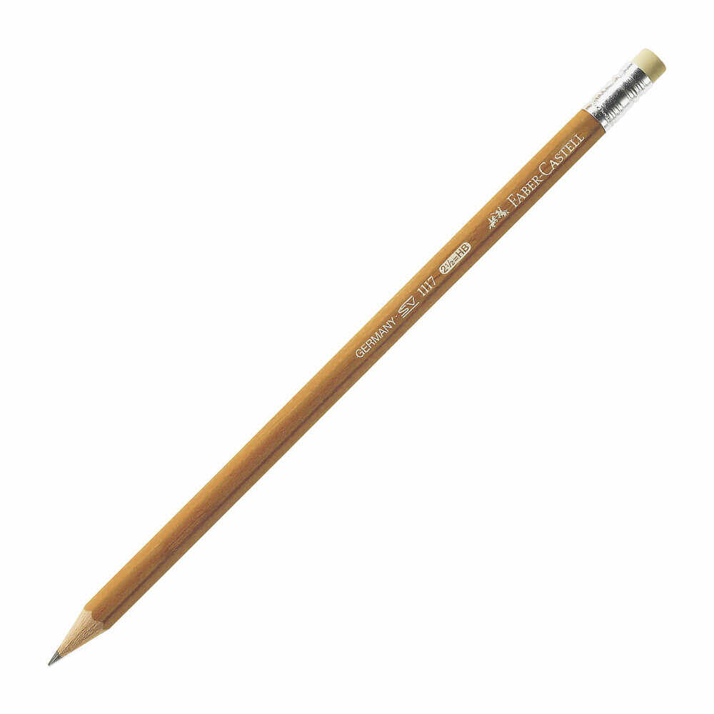 Creion grafit HB cu guma 1117 Faber-Castell